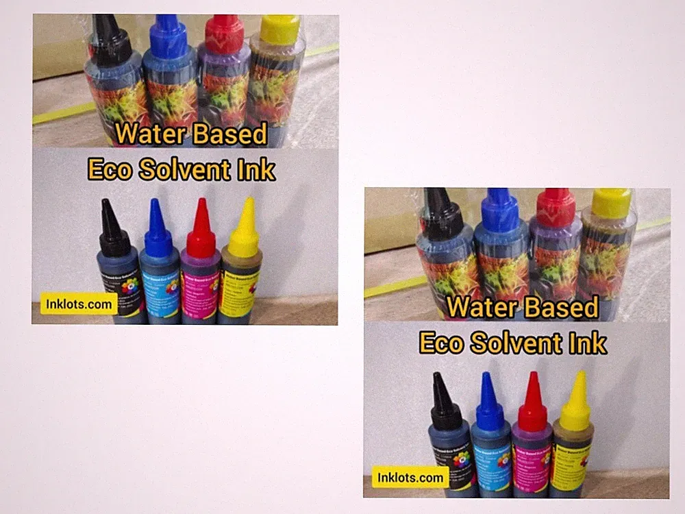 8 pk water based Eco Solvent Ink For all Epson Et Eco Tan Inkjets Printers