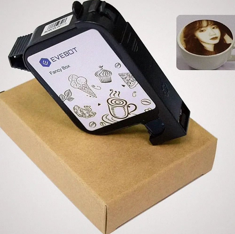 High-Speed Ink Cartridge for Eb-Pro Coffee Art Printer - Brown Fancy Box