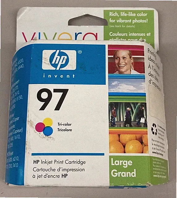 HP 97 Tri-Color C9363WN#140 Ink Cartridge - Exp 5/2007 - New/Sealed