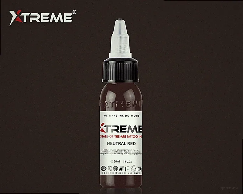 NEUTRAL RED Brown Xtreme Ink Bright Solid Color Tattoo Pigment Made in USA