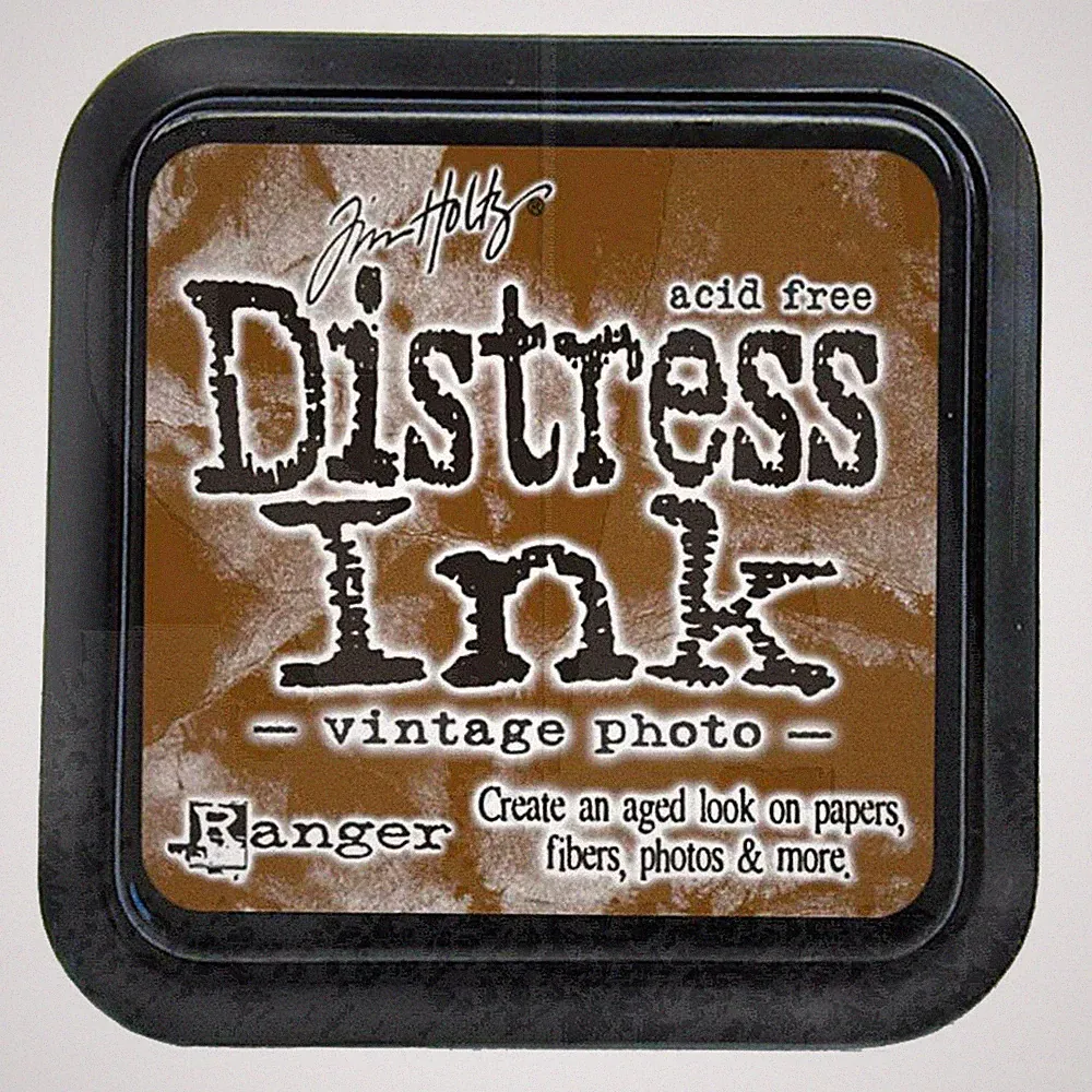 Tim Holtz, Distress Ink Pad, Full Size, Vintage Photo, Brown Ink Pad